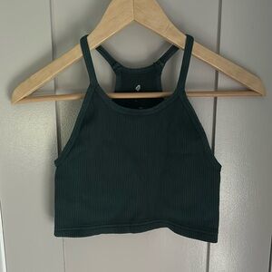 Free people, happiness runs cropped tank